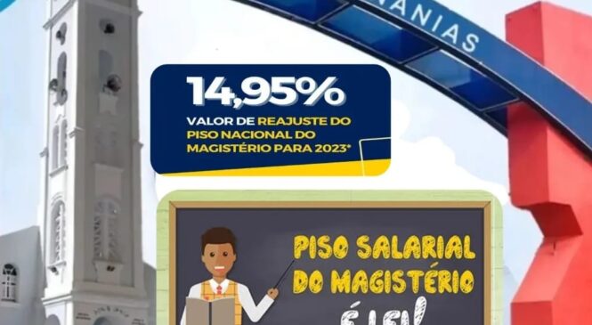 Professores da rede municipal de Tenente Ananias cobram da prefeita providências para implantação do piso salarial do magistério