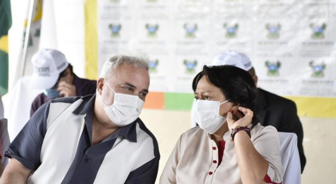 Governadora Fátima inaugura Jucern e lança programa de titulação fundiária para agricultores junto com o Senador Jean