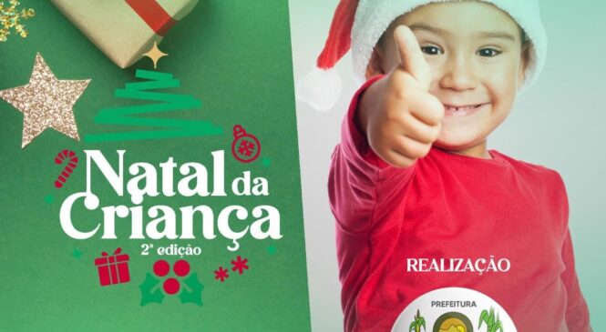 Almino Afonso anuncia a realização da segunda edição do Natal da Criança no município
