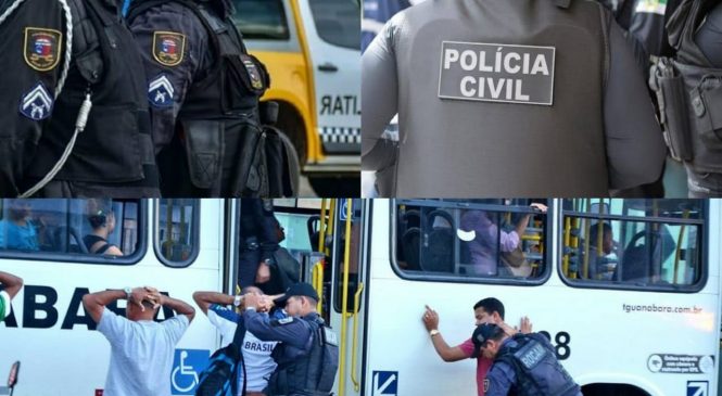 Número de assaltos a ônibus tem redução de 79,5% no RN