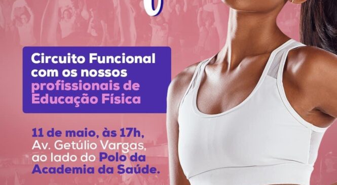 Secretaria de Saúde promove a segunda edição do evento “Sou mãe, sou fit” em Pau dos Ferros