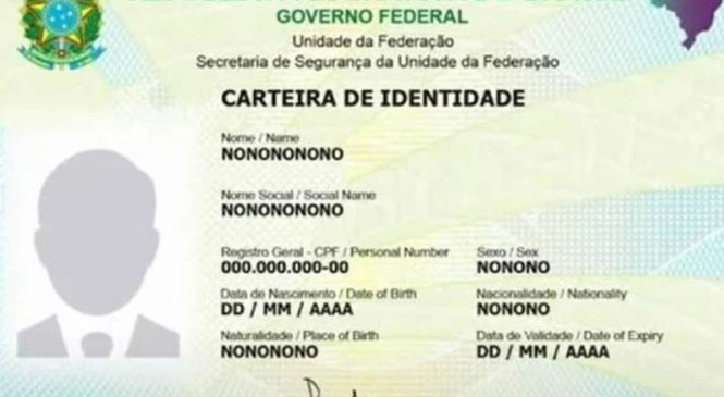 Novo RG terá CPF como número único; confira outras mudanças