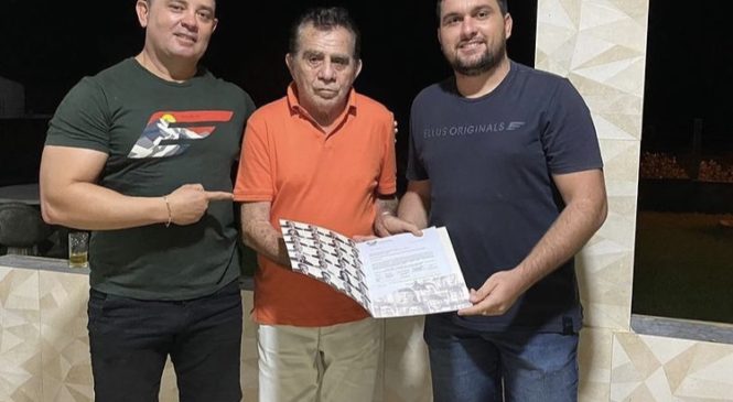 Deputado Raimundo Fernandes recebe apoio do prefeito Zé Adolfo de Francisco Dantas