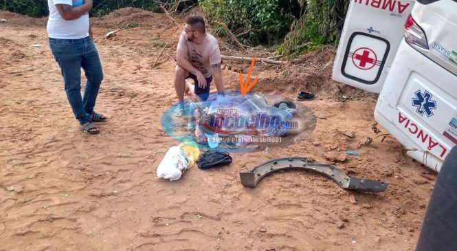 Ambulância de Macau capota e deixa 5 feridos no município de Extremoz