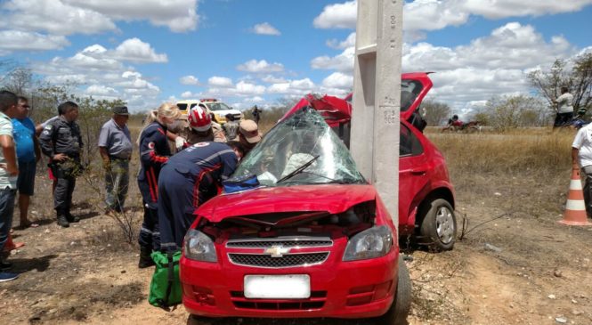 Estudante de medicina de Apodí morre após bater carro em poste na RN-288