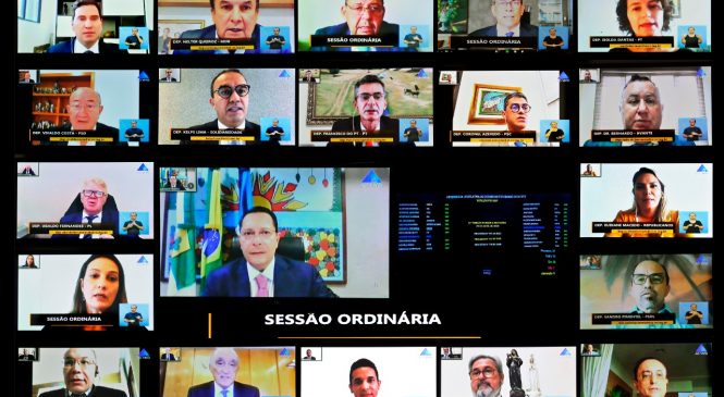 Inspiradas no Congresso, Assembleias seguem com sessão remotas em Maio