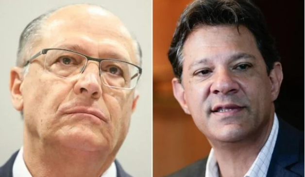 Alckmin diz a Haddad que se empenhará para elegê-lo governador de SP