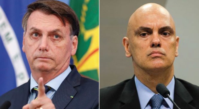 URGENTE: Moraes nega quebra de sigilo telemático de Bolsonaro
