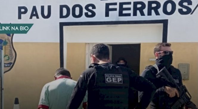 Polícia Penal captura detento que descumpriu regras do semiaberto em Rafael Fernandes