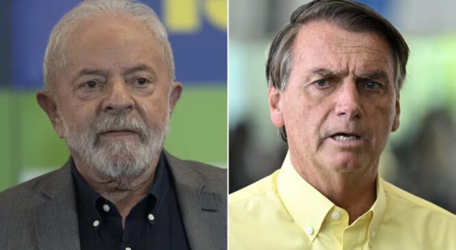 Datafolha: Lula tem 49% no 2º turno, e Bolsonaro, 45%