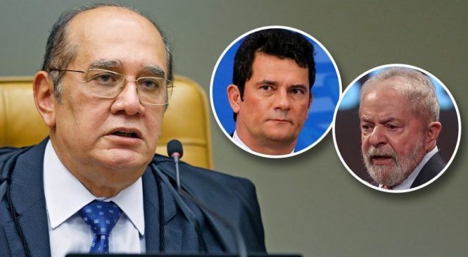 Gilmar declara Moro suspeito e diz que ex-juiz cometeu crime