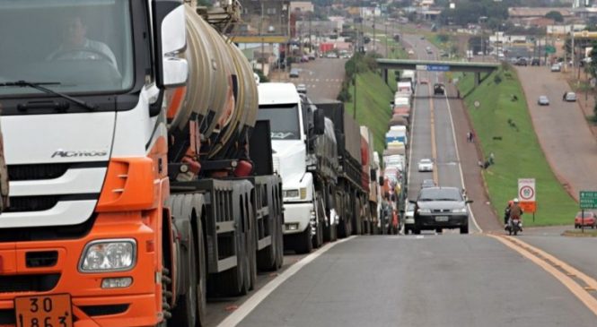 Caminhoneiros descartam paralisação