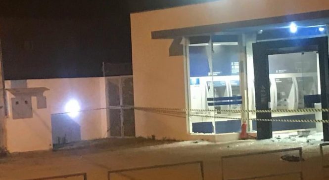 Bandidos estouram Caixa Econômica de São Miguel