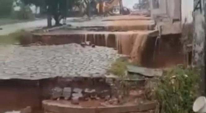 Fim de semana com forte chuvas e muitos transtorno para moradores de Natal e região