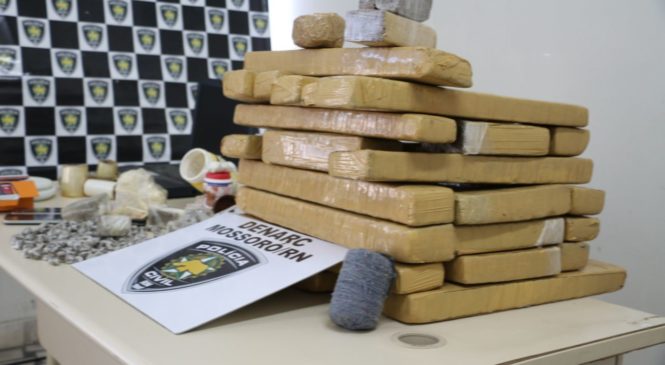 Denarc apreende mais de uma tonelada de drogas no RN
