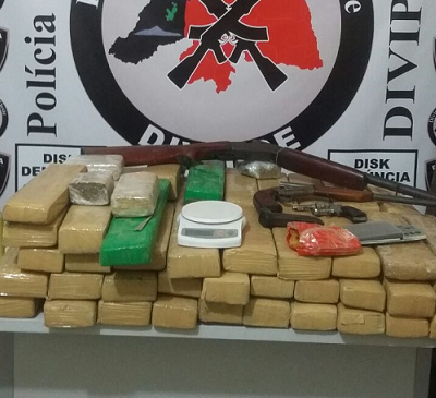 Polícia Civil apreende em Mossoró mais de 50 kg de drogas e armas