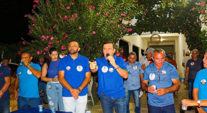 Deputado Galeno Torquato consegue realizar grandes mobilizações na região oeste.