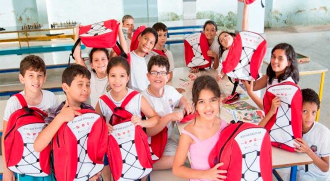 Edição 2017 do EDP nas Escolas reúne centenas de alunos na entrega de kits no Rio Grande do Norte