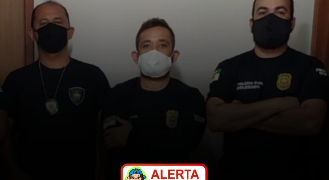 Polícia civil acaba de localizar e prender Emannuel, ex-policial que espancou a esposa até a morte em Pau dos Ferros