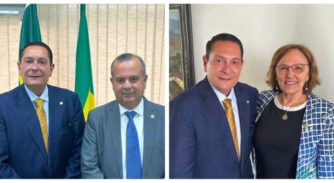 Ezequiel acompanha destinação de emendas de bancada no Senado Federal