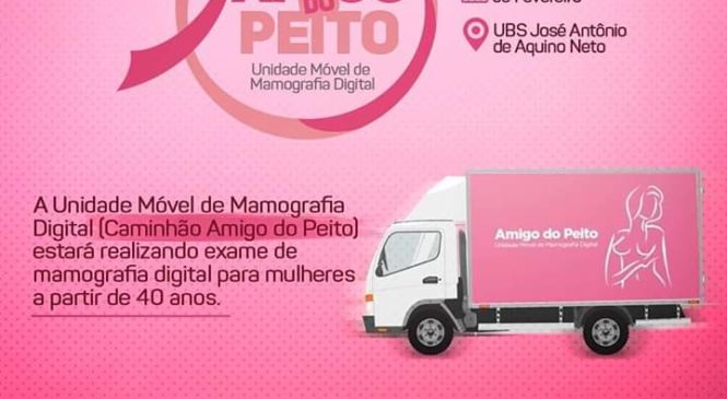 A Prefeitura de Pilões/RN, através da Secretaria de Saúde anuncia o programa “Amigo do peito” com ações e procedimentos no combate ao Câncer de Mama