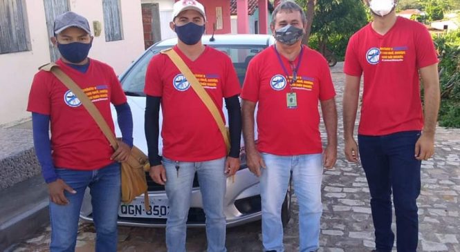 Agentes e coordenador de endemias de Riacho de Santana/RN, participam de capacitação pela Sesap-RN