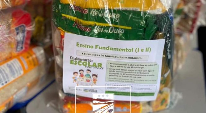 Em José da Penha/RN, o governo municipal por meio da Secretaria Municipal de Educação e Desporto, realizou a entrega de 872 Kit Alimentação Escolar para os alunos das escolas municipais, assegurando um importante complemento alimentar para os estudantes neste período de pandemia.