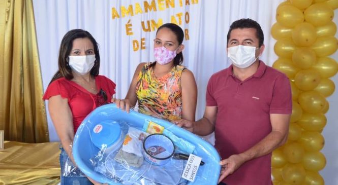 Prefeitura de Água Nova realiza atividades voltadas a comemorar a Campanha Agosto Dourado