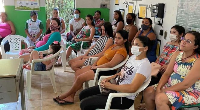 Encontro com gestantes do município é realizado pela Prefeitura Municipal de Martins/RN