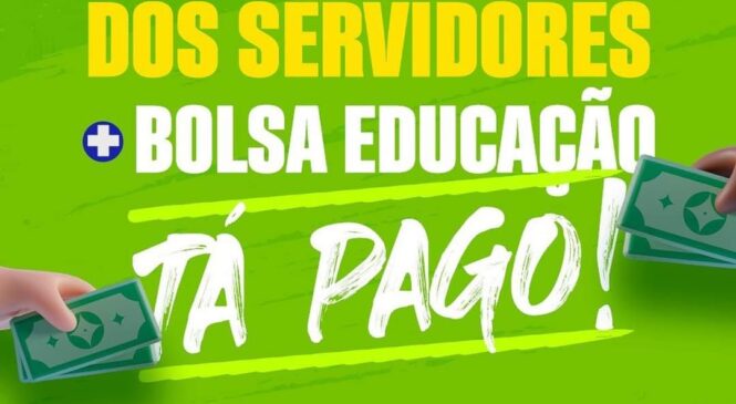 O município de Pilões através do governo Dr. Sabino Neto mantém a valorização ao servidor público