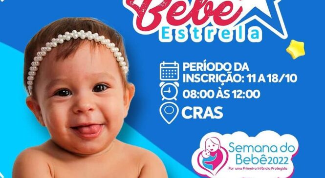 Concurso bebê estrela 2022 é lançado no município de Olho d’água do Borges