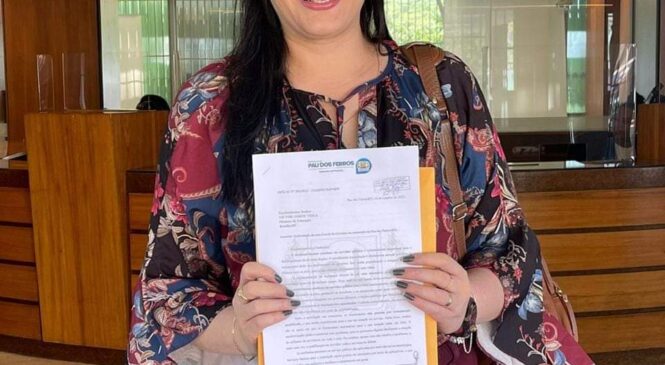 Prefeita Mariana Almeida compre agenda administrativa em Brasília buscando melhorias para Pau dos Ferros