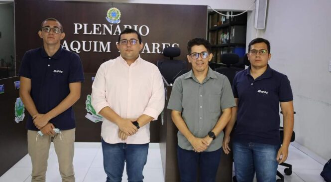 Prefeitura de Olho d’água do Borges participa de reunião com o IBGE