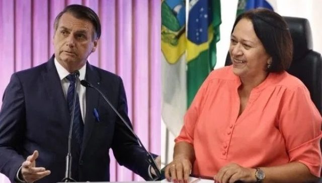 Fátima Bezerra é excluída da agenda de Bolsonaro hoje no RN