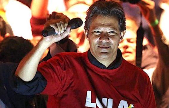 No Nordeste, Haddad ensaia campanha ‘paz e amor