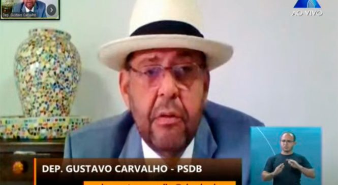 PANDEMIA: Projeto de Gustavo Carvalho buscam fiscalização e Controle de gastos