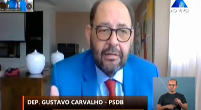 Gustavo Carvalho cobra transparência e publicidade das obras paralisadas