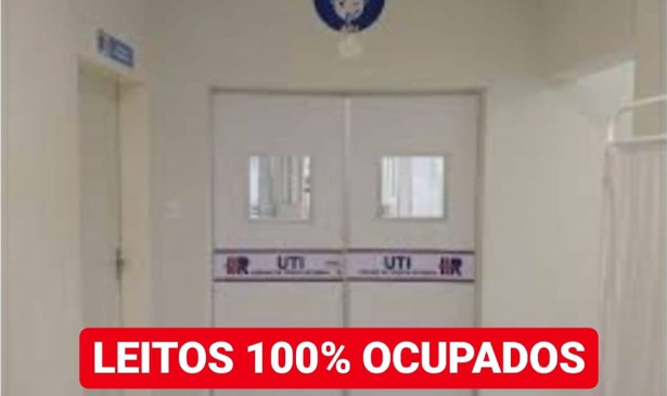 Hospital Cleodon Carlos de Andrade de Pau dos Ferros, não tem mais leitos de UTI, colapsou.