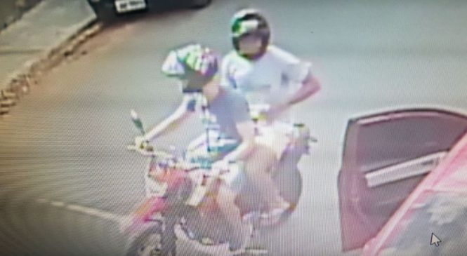 Dois assaltos praticados por dupla em moto na cidade de Pau dos Ferros/RN
