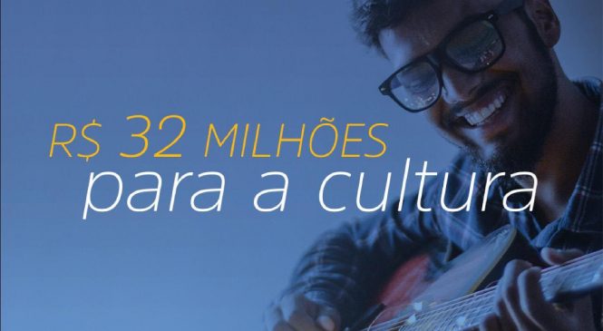 O Rio Grande do Norte terá R$ 32 milhões para profissionais e fazedores da cultura do estado