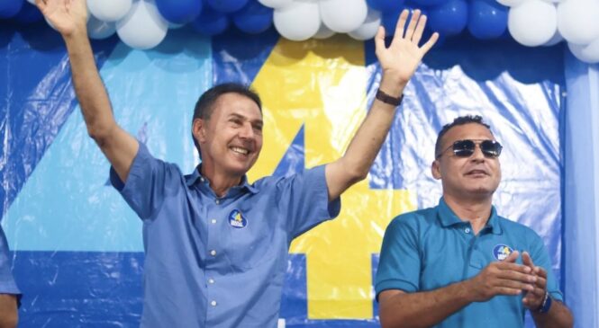 Prefeito José Augusto realizou um grande evento de filiação partidária no último sábado em Portalegre.