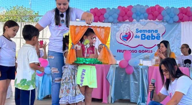 Frutuoso Gomes celebra com brilho a culminância da Semana do Bebê 2023