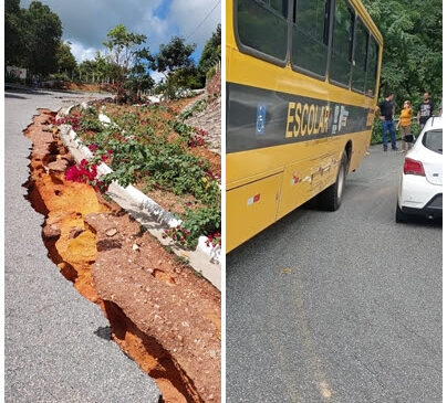Mais um acidente na serra de Portalegre devido às péssimas condições das estradas