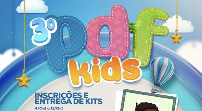 Prefeitura de Pau dos Ferros alerta nas redes sociais para a realização do III PDF Kids