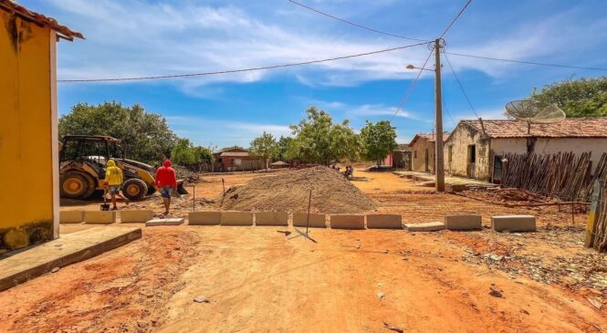 Prefeitura de Água Nova investe em nova praça na comunidade de Sanharão