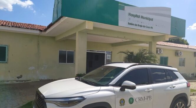 CRM-PB interdita Hospital de Belém do Brejo do Cruz por falta de médicos