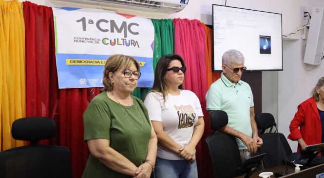 Governo Maria Helena realiza a 1ª Conferência Municipal de Cultura em ODB