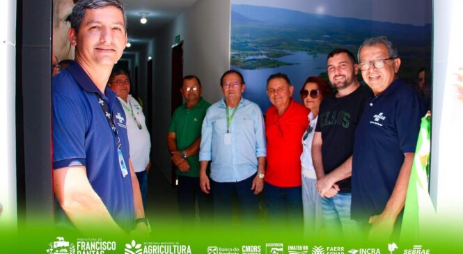 Governo José Adolfo inaugura Centro do Produtor Rural em Francisco Dantas