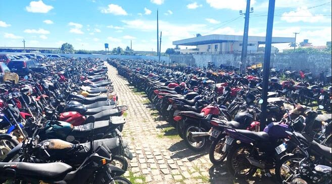 Detran leiloa 150 veículos e 33 lotes de sucata na próxima semana