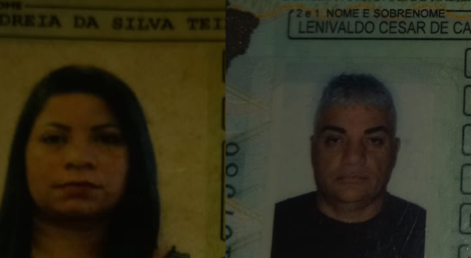 Imagens fortes: casal é assassinado em condomínio na Grande Natal.